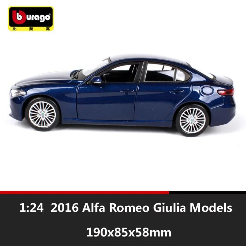 1:24 bburago miniature 2016 Alfa Romeo Giulia 952 metal diecast auto scale cars model vehicle saloon collection toy for children
1:24 bburago miniature 2016 Alfa Romeo Giulia 952 metal diecast auto scale cars model vehicle saloon collection toy for children
