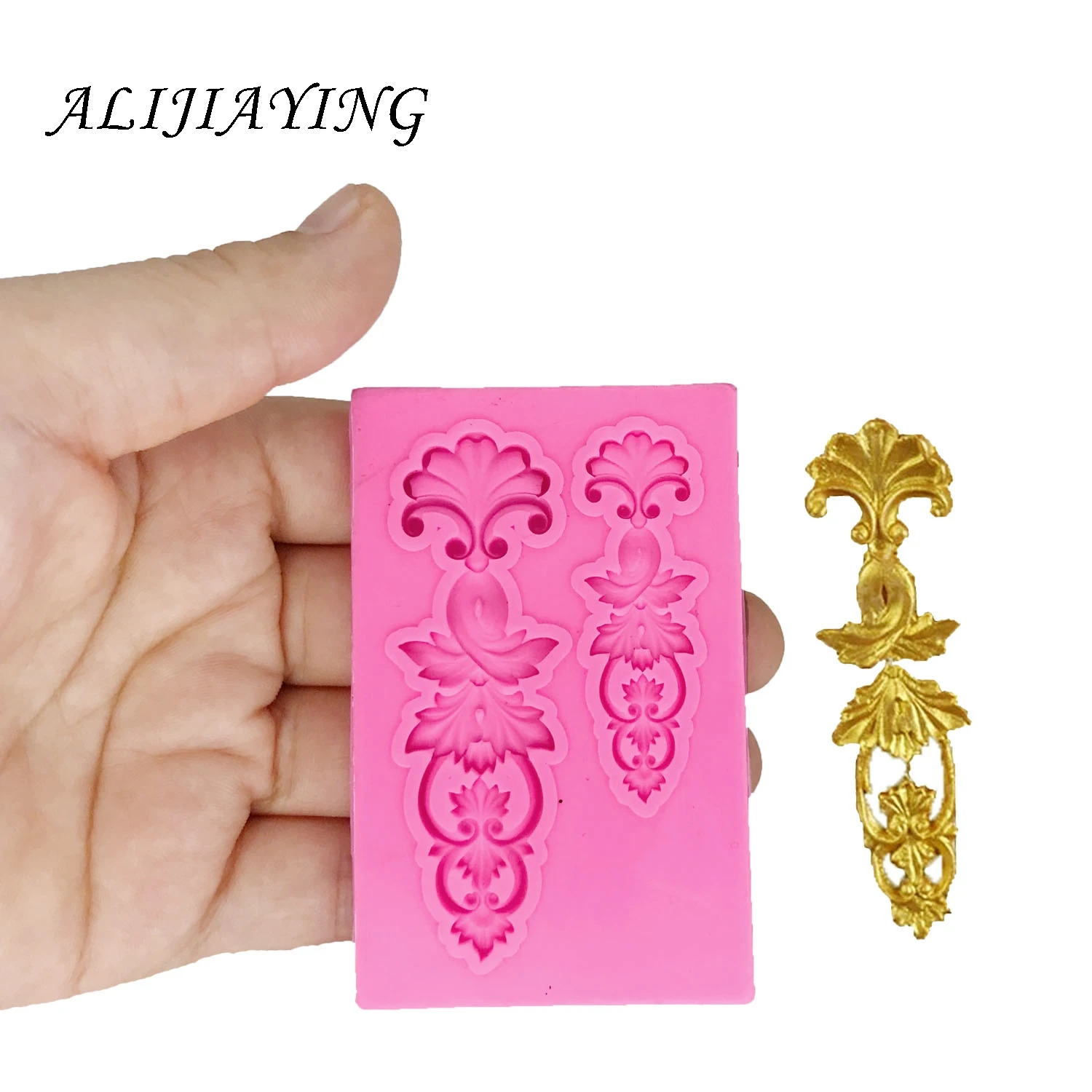 Европейская силиконовая форма для помады DIY с тиснением и кружевной каймой для торта, инструменты для украшения торта, шоколадная глина, полимерная форма, D0899
Европейская силиконовая форма для помады DIY с тиснением и кружевной каймой для торта, инструменты для украшения торта, шоколадная глина, полимерная форма, D0899