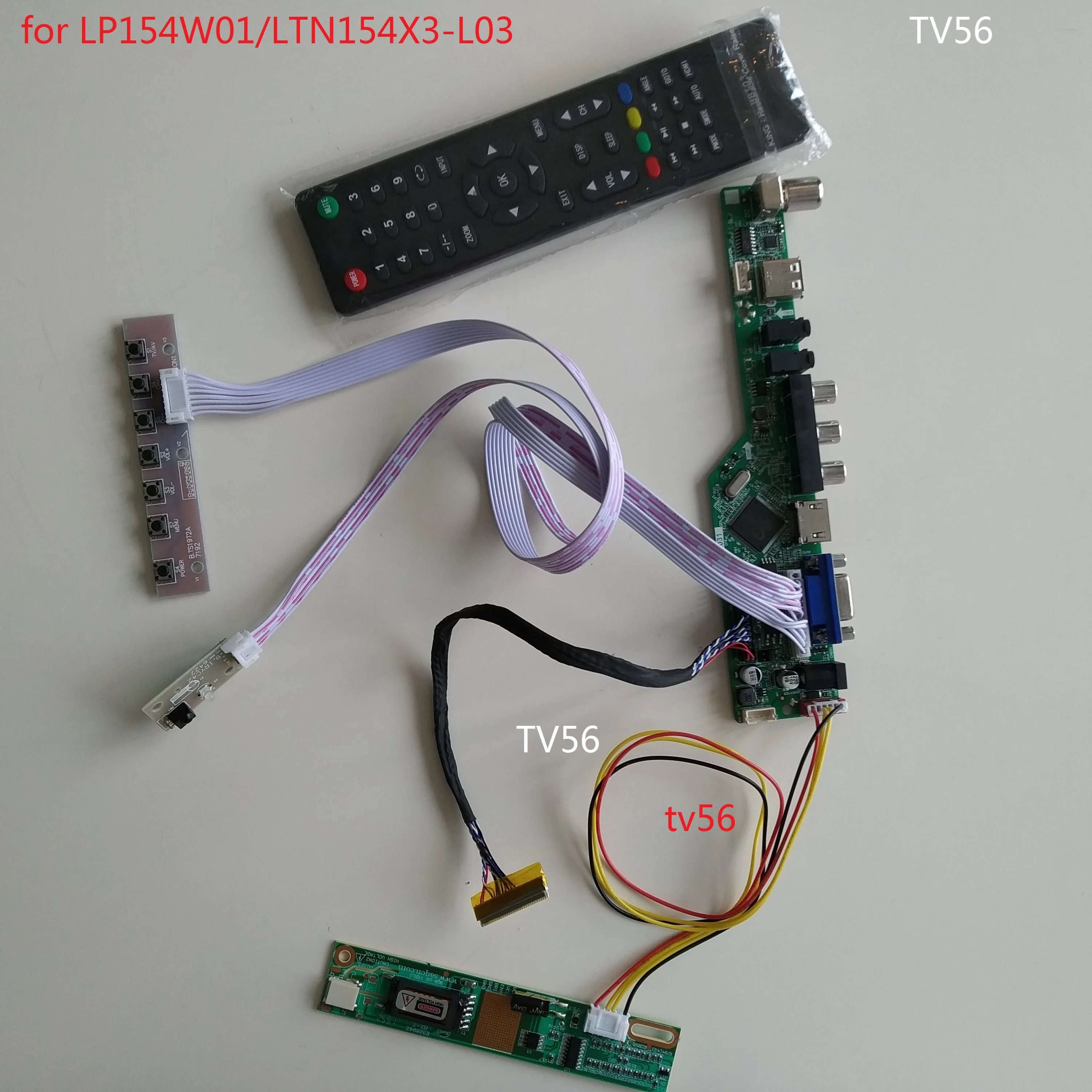 VGA AV аудио ТВ совместимому с HDMI ЖК дисплей светодиодный 1 флуоресцентные лампы