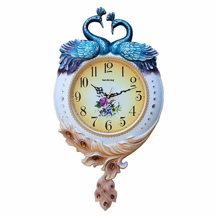 20inch Fashion Retro Cartoon Wall Clock Living Room large mute round Wall Clock with Drill Phoenix Peacock Clock
20inch Fashion Retro Cartoon Wall Clock Living Room large mute round Wall Clock with Drill Phoenix Peacock Clock