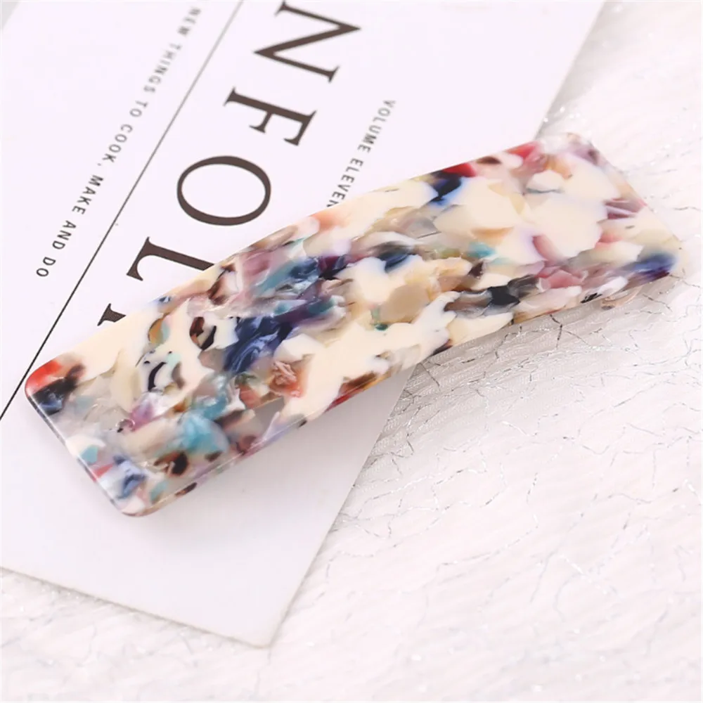 1 PC Girls Fashion Acetic Acid Hair Clips Flower Print Hairpin Geometric Barrette hair clips Women Accessories
1 PC Girls Fashion Acetic Acid Hair Clips Flower Print Hairpin Geometric Barrette hair clips Women Accessories
