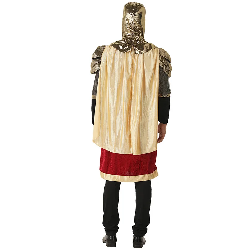 Deluxe European Medieval Knight Halloween Costume Adult Man King Cosplay Men Carnival Renaissance Dress Up
Deluxe European Medieval Knight Halloween Costume Adult Man King Cosplay Men Carnival Renaissance Dress Up