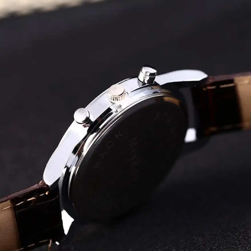 Women's Men Casual Quartz Leather Watches fashion women wrist Watch Clock Relogio Feminino #D
Women's Men Casual Quartz Leather Watches fashion women wrist Watch Clock Relogio Feminino #D