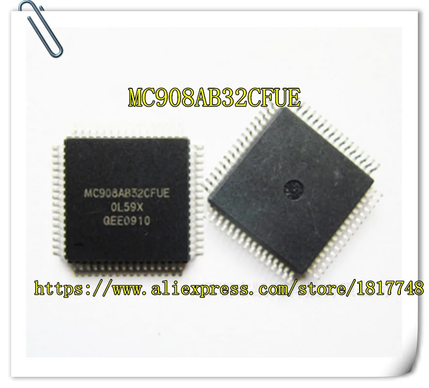 10 шт./лот Бесплатная доставка MC908AB32CFUE MC908AB32 QFP-64 микроконтроллеры IC
10 шт./лот Бесплатная доставка MC908AB32CFUE MC908AB32 QFP-64 микроконтроллеры IC