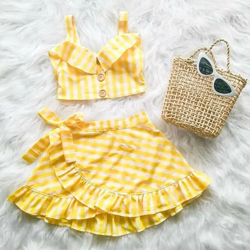 Fashion Toddler Baby Girls 18M-5T Plaid Clothes Off Shoulder Crop Top+Tutu Dress Outfit
Fashion Toddler Baby Girls 18M-5T Plaid Clothes Off Shoulder Crop Top+Tutu Dress Outfit