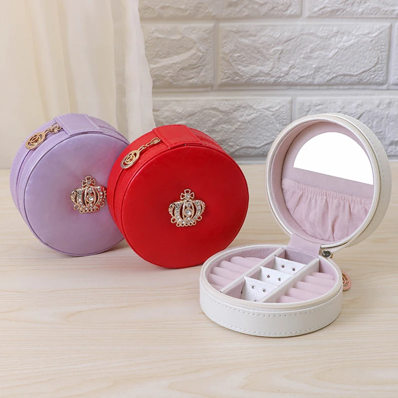 Women Mini Makeup Organizer Stud Earrings Rings Jewelry Box With Zipper Travel Portable Cosmetics Holder Gift Boxes Accessories
Women Mini Makeup Organizer Stud Earrings Rings Jewelry Box With Zipper Travel Portable Cosmetics Holder Gift Boxes Accessories