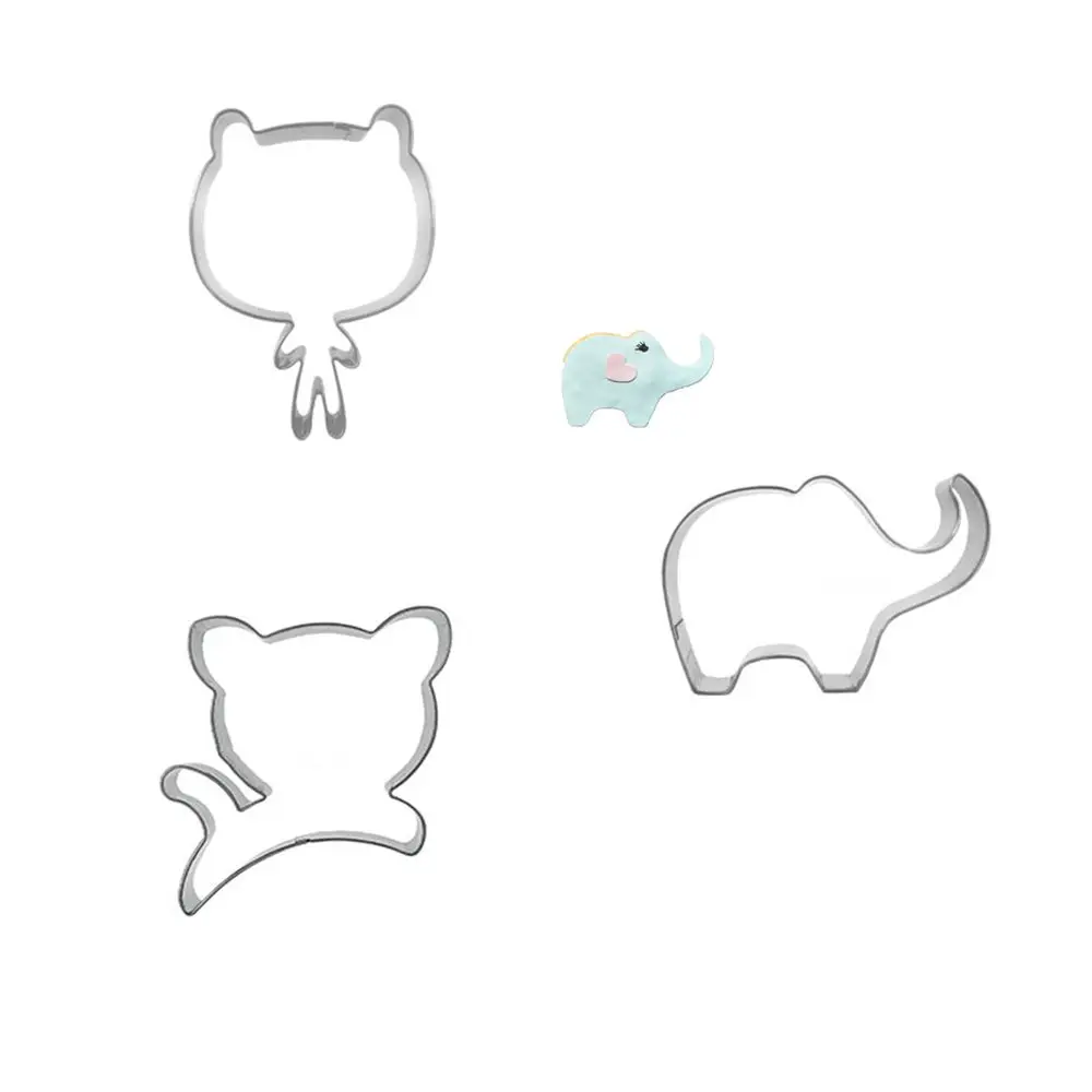 3pcs Cookie Cutter Cookie Tools Cutter Mould Biscuit Press Icing Set Stamp Mold Stainless Steel Cake Mold Kitchen Dining Bar
3pcs Cookie Cutter Cookie Tools Cutter Mould Biscuit Press Icing Set Stamp Mold Stainless Steel Cake Mold Kitchen Dining Bar