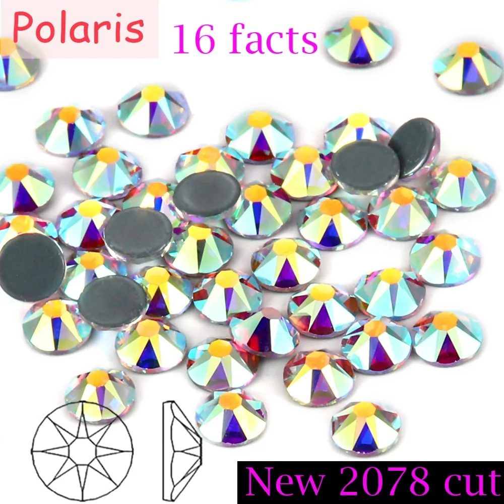 New 2078 Cut AAAAA 16 Facet Grade Crystal AB Hotfix Iron on Rhinestones Mainsize ss10 ss16 ss20 ss30 8+8 Facets for Diy & Motif
New 2078 Cut AAAAA 16 Facet Grade Crystal AB Hotfix Iron on Rhinestones Mainsize ss10 ss16 ss20 ss30 8+8 Facets for Diy & Motif