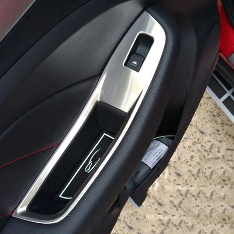 Аксессуары из нержавеющей стали для MG ZS 2018 LHD, панель управления дверью и окном автомобиля, панель управления подъемником, крышка, отделка, С...
Аксессуары из нержавеющей стали для MG ZS 2018 LHD, панель управления дверью и окном автомобиля, панель управления подъемником, крышка, отделка, С...