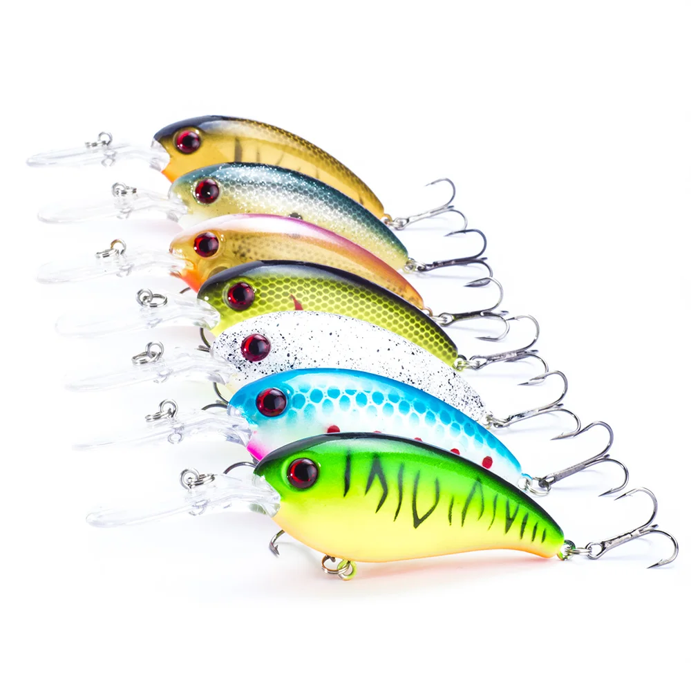 Diswing Brand 7pcs Fishing Lure Wobbler Crank Lure 10cm/14g Crankbait Float Jerkbait Swimbait Shad Bait
Diswing Brand 7pcs Fishing Lure Wobbler Crank Lure 10cm/14g Crankbait Float Jerkbait Swimbait Shad Bait