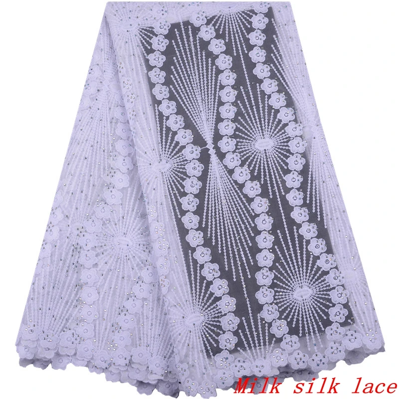 High Quality Best Swiss Voile Laces African Lace Fabric White Black Water Soluble Milk Silk Nigerian French Lace Fabric F1479
High Quality Best Swiss Voile Laces African Lace Fabric White Black Water Soluble Milk Silk Nigerian French Lace Fabric F1479