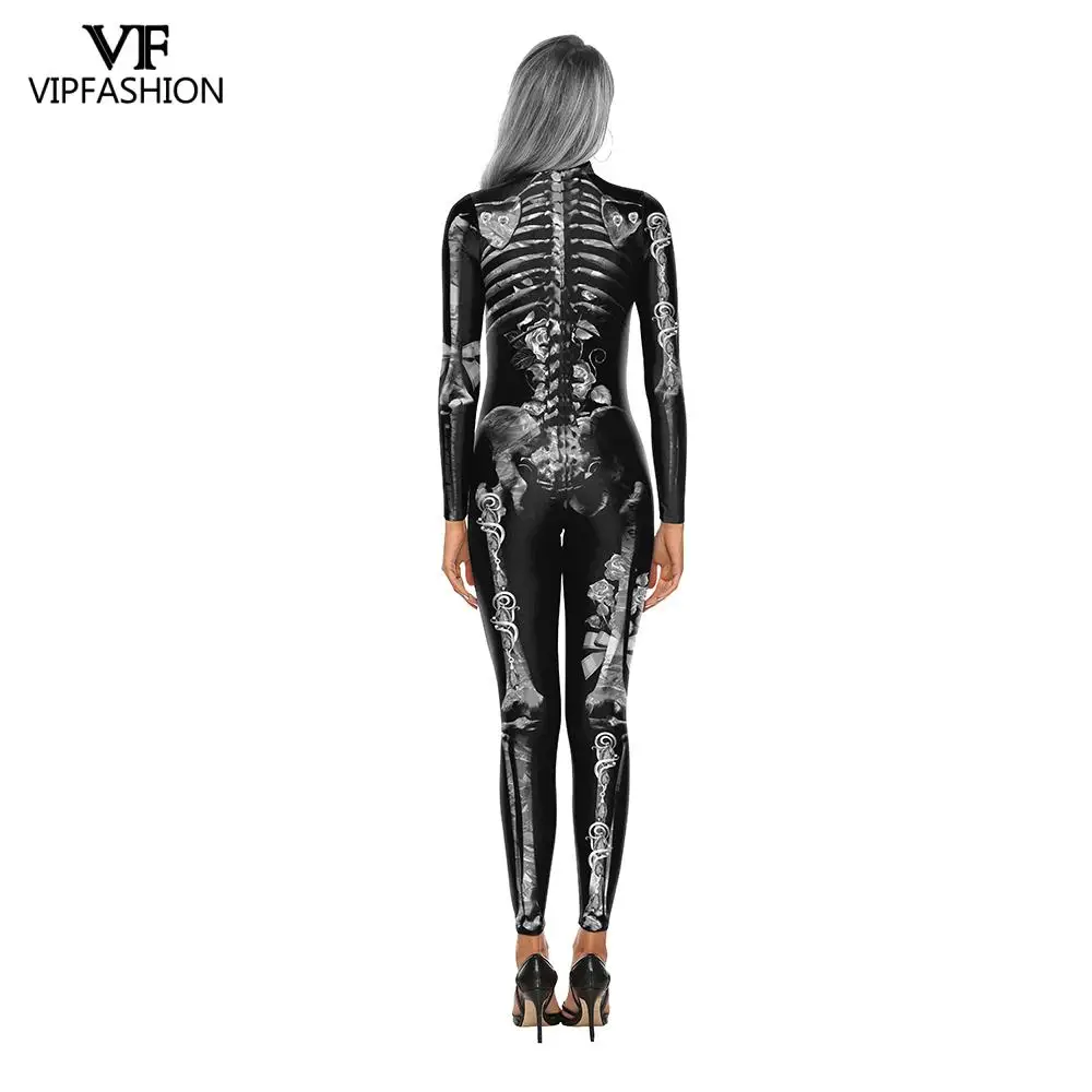 Модные женские костюмы VIP на Хэллоуин для женщин косплей 3D принт черепа Джокер