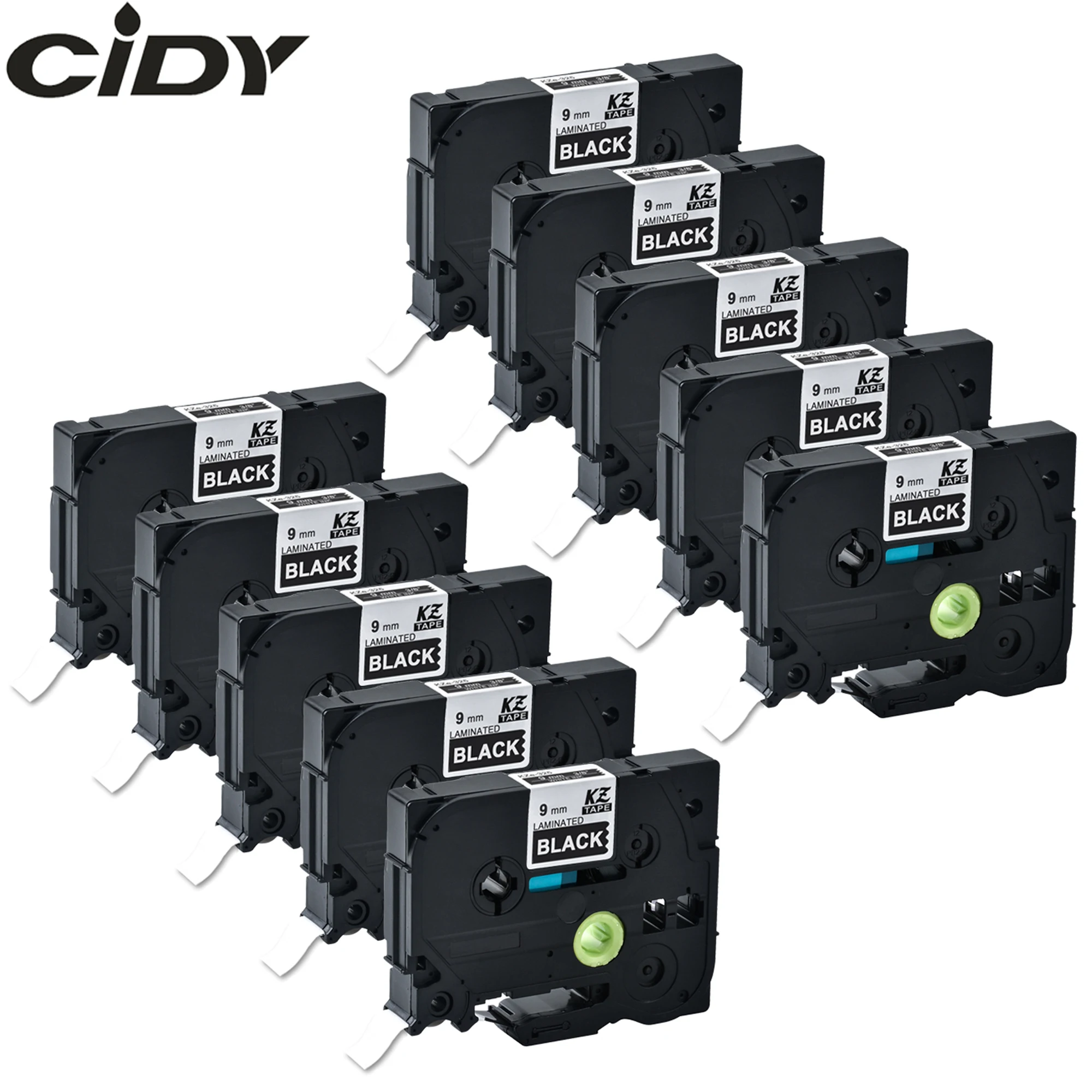 CIDY 10pcs/lot White ON Black TZe325 tze 325 tz325 tz 325 for p touch compatible brother label printer tz tape
CIDY 10pcs/lot White ON Black TZe325 tze 325 tz325 tz 325 for p touch compatible brother label printer tz tape