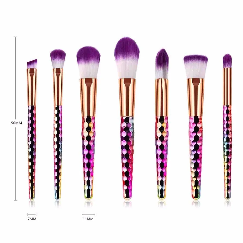 7 Pcs foundation brush Makeup Brushes With A Honeycomb Eye Shadow brochas maquillaje Makeup Brush Set of brushes for makeup
7 Pcs foundation brush Makeup Brushes With A Honeycomb Eye Shadow brochas maquillaje Makeup Brush Set of brushes for makeup