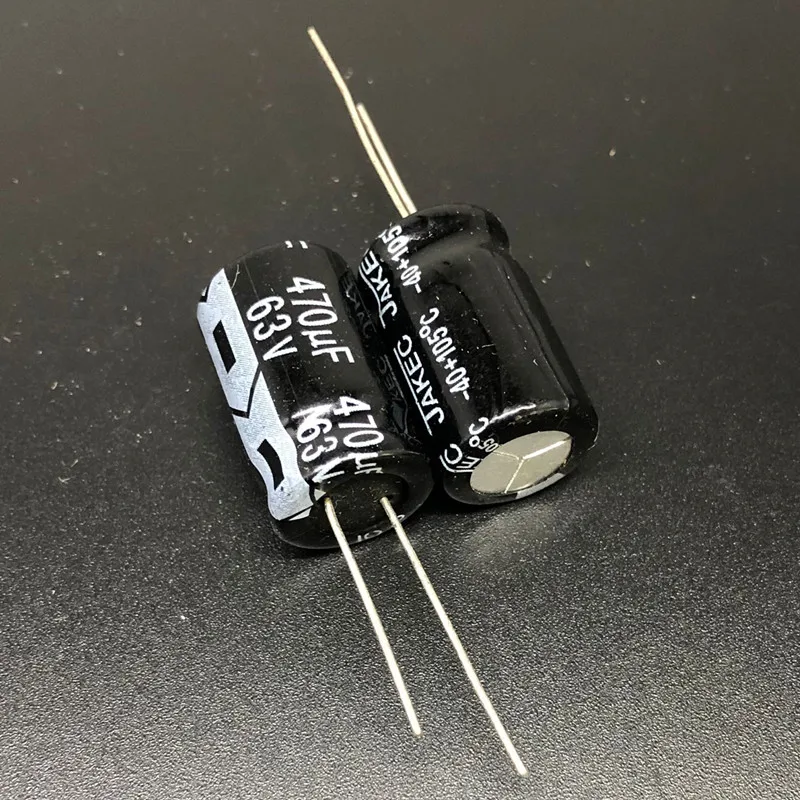 10 шт./лот 470 мкФ с алюминиевой крышкой 63В 13x21 мм 63V470uF хорошего качества Алюминий