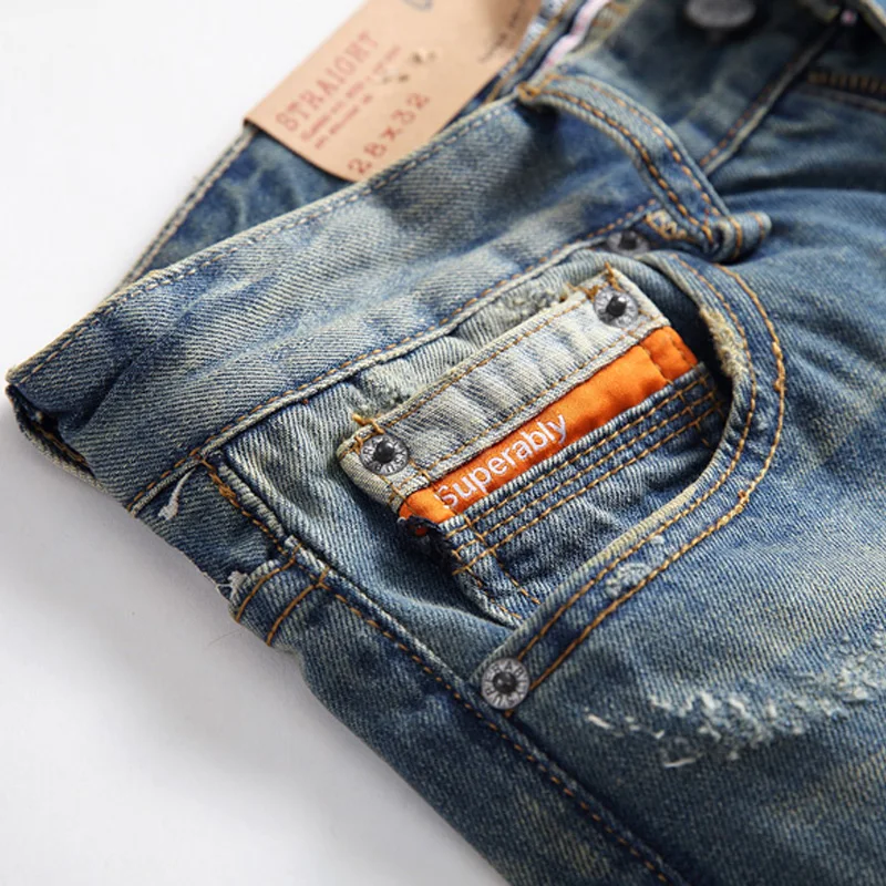 Fashion Streetwear Men Jeans Slim Fit Skull Embroidery Designer Ripped Jeans Men Patchwork Broken Pants Hip Hop Jeans Homme
Fashion Streetwear Men Jeans Slim Fit Skull Embroidery Designer Ripped Jeans Men Patchwork Broken Pants Hip Hop Jeans Homme