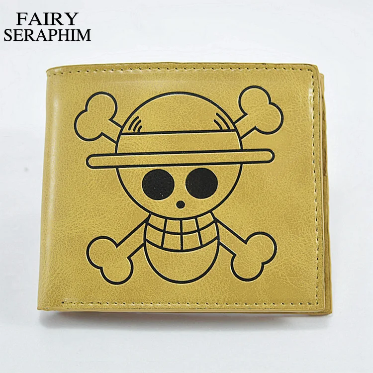 FAIRY SERAPHIM new High quality Japan Anime One Piece purse Monkey Luffy Pirate Cosplay short PU Leather Wallet
FAIRY SERAPHIM new High quality Japan Anime One Piece purse Monkey Luffy Pirate Cosplay short PU Leather Wallet