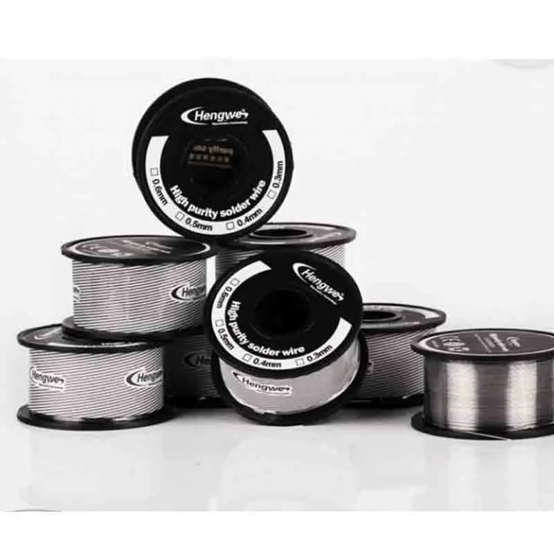 0.3mm 0.6mm No-Cleaning Soldering Wires Reel Containing Rosin Line Rosin Core Welding Solder Iron Wire Reel phone pcb repair
0.3mm 0.6mm No-Cleaning Soldering Wires Reel Containing Rosin Line Rosin Core Welding Solder Iron Wire Reel phone pcb repair