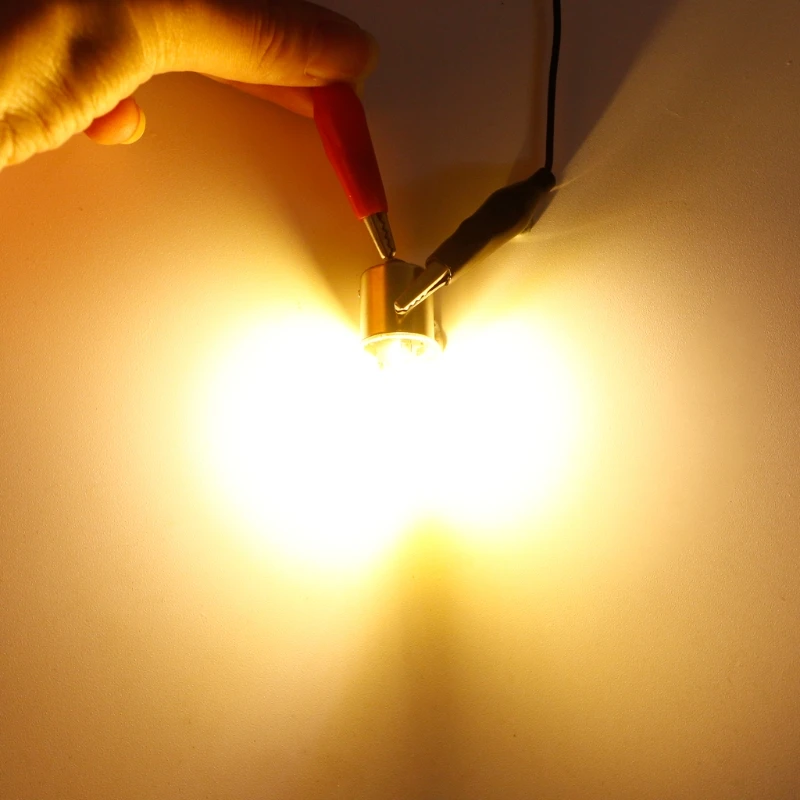 DC12V 1156 P21W Ba15s Lamp LED COB Light DRL 12V Reverse Yellow Turn Signal 2018 
DC12V 1156 P21W Ba15s Lamp LED COB Light DRL 12V Reverse Yellow Turn Signal 2018