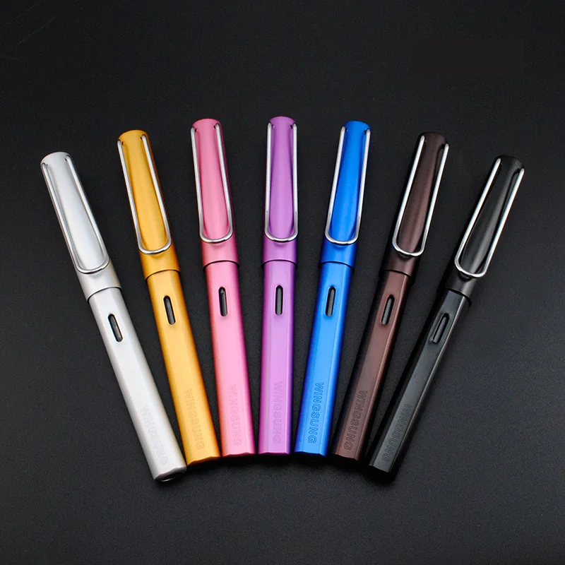 Wingsung Big Clip ABS Metal Fountain Pen EF F Nib Ink Pens for Writing Student Handwriting Practice School Office Supplies
Wingsung Big Clip ABS Metal Fountain Pen EF F Nib Ink Pens for Writing Student Handwriting Practice School Office Supplies