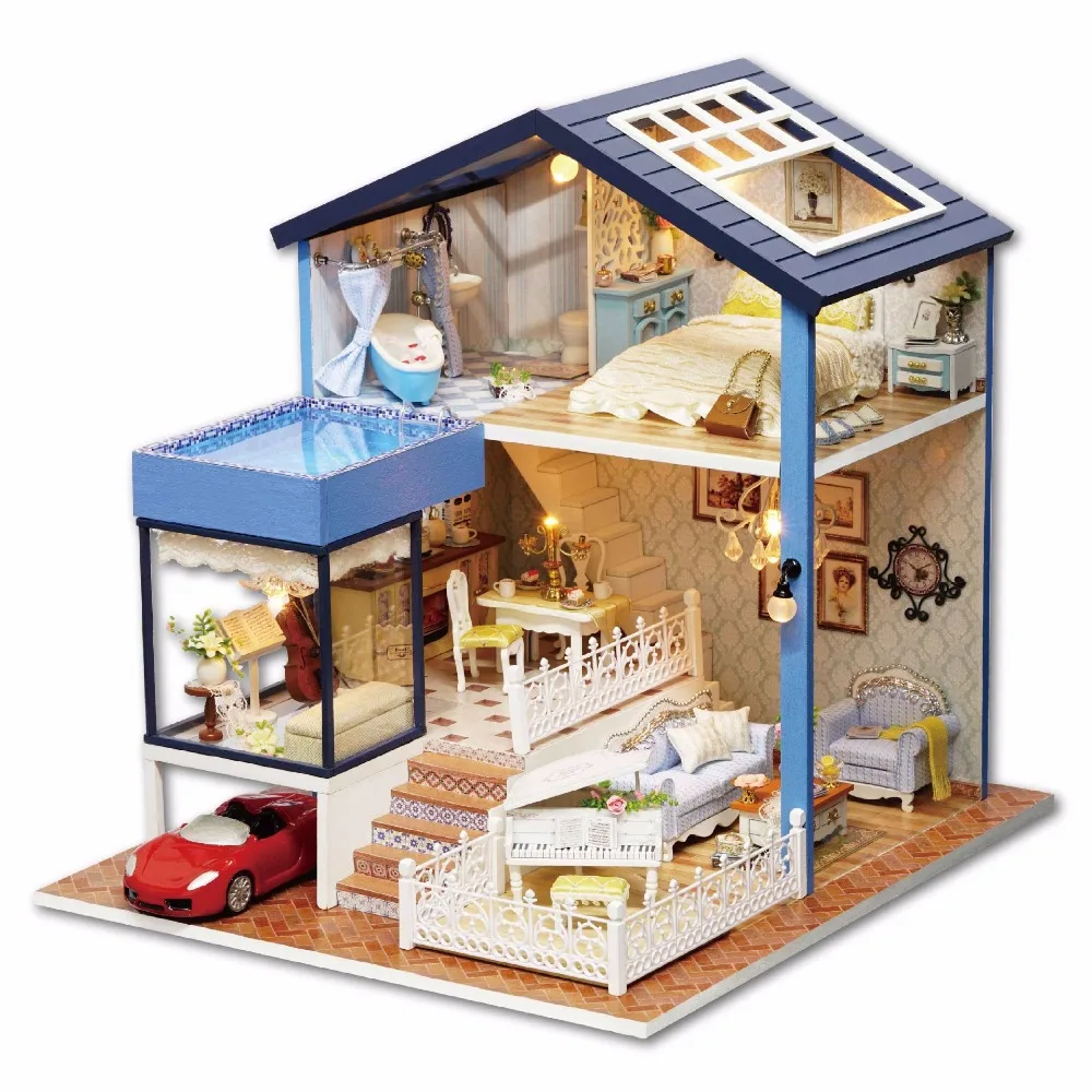 mylb new DIY Seattle Villa model Creative Doll house toy Miniature Furnitures Toys for Kids Birthday Gifts educatuional no box
mylb new DIY Seattle Villa model Creative Doll house toy Miniature Furnitures Toys for Kids Birthday Gifts educatuional no box