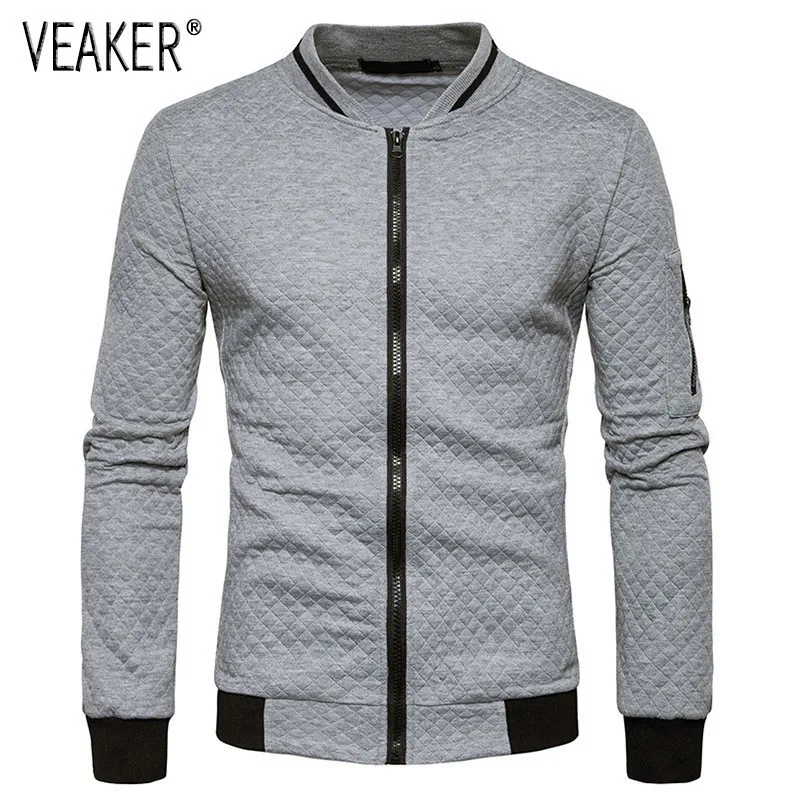 2021 Autumn Men's Casual Zipper Jackets Coat Male Slim Fit O-Neck Jackets Solid Color Bomber Jackets S-2XL
2021 Autumn Men's Casual Zipper Jackets Coat Male Slim Fit O-Neck Jackets Solid Color Bomber Jackets S-2XL