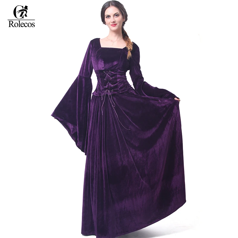 ROLECOS Medieval Renaissance Victorian Women Evening Dresses Medieval Noble Costumes Masquerade Party Ball Gown Dresses Costumes
ROLECOS Medieval Renaissance Victorian Women Evening Dresses Medieval Noble Costumes Masquerade Party Ball Gown Dresses Costumes