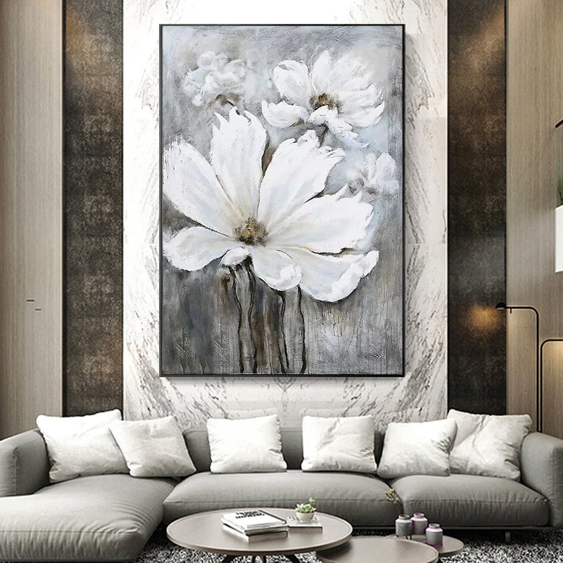 100% Hand Painted Abstract Flowers Art Oil Painting On Canvas Wall Art Wall Adornment Pictures Painting For Live Room Home Decor
100% Hand Painted Abstract Flowers Art Oil Painting On Canvas Wall Art Wall Adornment Pictures Painting For Live Room Home Decor