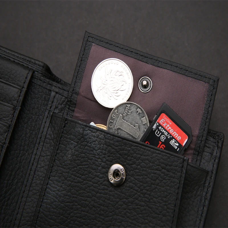 Luxury Genuine Leather Wallet Fashion Short Bifold Casual Male Wallet Soild Men Wallets With Hasp Coin Pocket Purses Card Holder
Luxury Genuine Leather Wallet Fashion Short Bifold Casual Male Wallet Soild Men Wallets With Hasp Coin Pocket Purses Card Holder