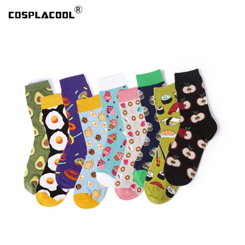 Art Sweet Food Creative Avocado Crew Cute Funny Socks Abstract Oil Painting Divertidos Characters Hip Hop Skateboard Socks Women
Art Sweet Food Creative Avocado Crew Cute Funny Socks Abstract Oil Painting Divertidos Characters Hip Hop Skateboard Socks Women