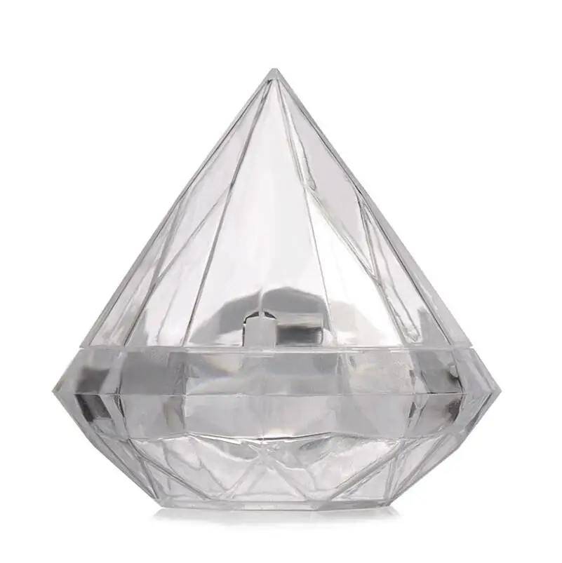 7*7CM Clear Plastic Lovely Diamond Shape Candy Boxes Wedding Party Favor Box Candy Holders Gift LX6788
7*7CM Clear Plastic Lovely Diamond Shape Candy Boxes Wedding Party Favor Box Candy Holders Gift LX6788