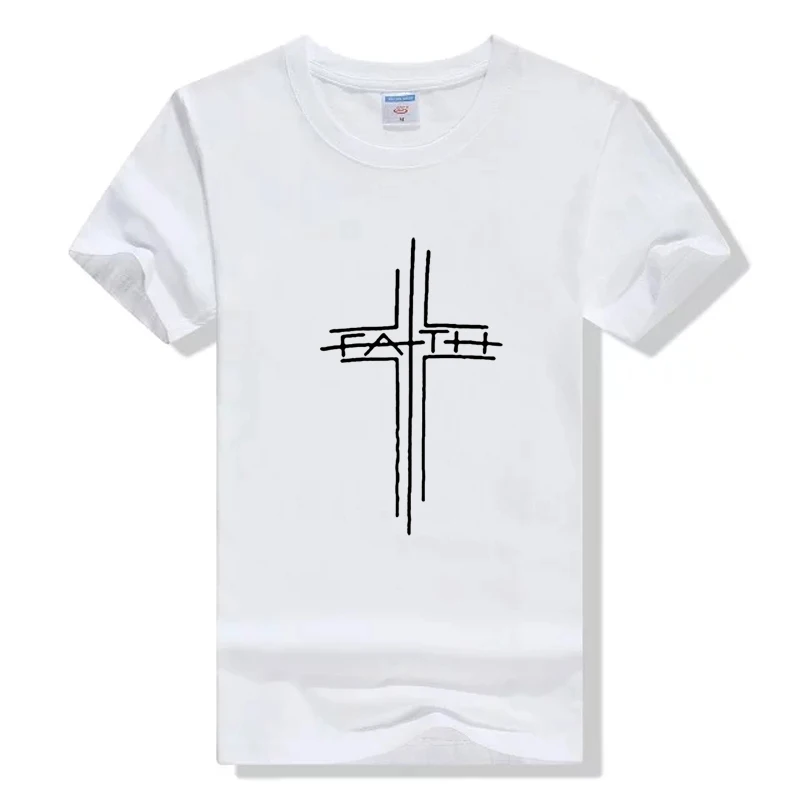 100% Cotton T Shirt Women Cross Printed Funny Summer Tops Streetwear Faith Tshirt Plus Size Casual Christian Clothes Female Tees
100% Cotton T Shirt Women Cross Printed Funny Summer Tops Streetwear Faith Tshirt Plus Size Casual Christian Clothes Female Tees