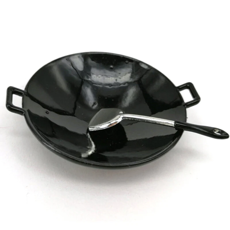 1PCS Utensils Toy Accessories 1/12 Scale Miniature Doll house Chinese Wok Pretend Play Kitchen Cooking
1PCS Utensils Toy Accessories 1/12 Scale Miniature Doll house Chinese Wok Pretend Play Kitchen Cooking