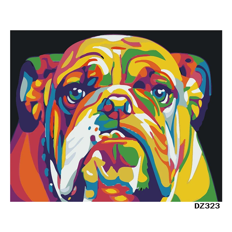color Pug dog Animal DIY Digital Painting By Numbers Modern Wall Art Canvas Painting Unique Gift Home Decor 40x50cm
color Pug dog Animal DIY Digital Painting By Numbers Modern Wall Art Canvas Painting Unique Gift Home Decor 40x50cm