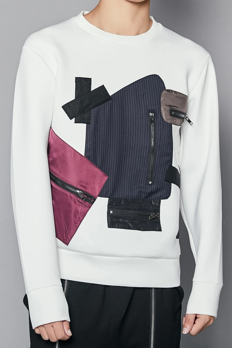 Autumn and winter men's fashion British patchwork space cotton men's fashion style British round collared hoodies
Autumn and winter men's fashion British patchwork space cotton men's fashion style British round collared hoodies