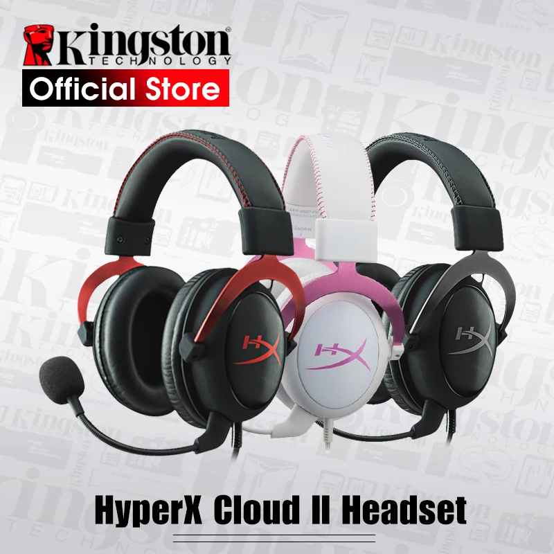 Игровая гарнитура Kingston HyperX Cloud II Hi-Fi, металлические/розовые/красные наушники
Игровая гарнитура Kingston HyperX Cloud II Hi-Fi, металлические/розовые/красные наушники