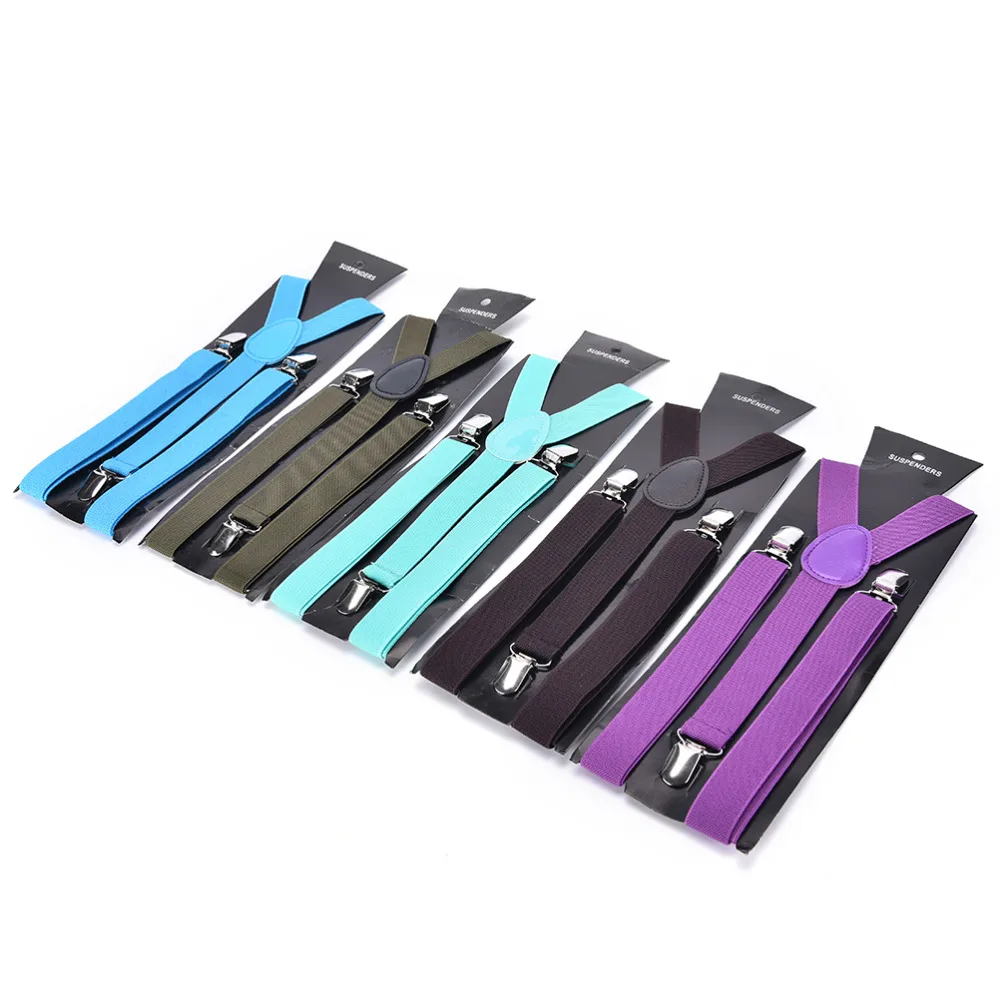 Fashion Unisex Adjustable Clip-on Braces Elast Womens Y-Back 3 Clip-on Suspenders Mens Elastic Braces For Trousers For Overall
Fashion Unisex Adjustable Clip-on Braces Elast Womens Y-Back 3 Clip-on Suspenders Mens Elastic Braces For Trousers For Overall