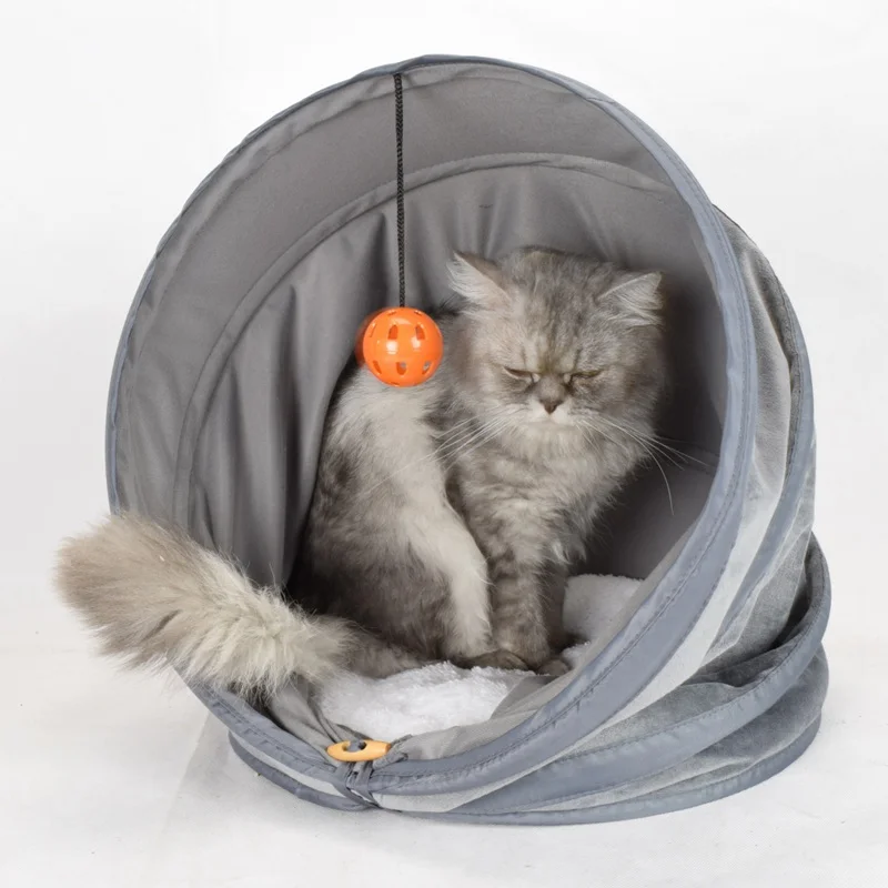 Multifunctional Cat Safe Tunnel Toys for Solving Boredom Interactive Cat Toys Bucket Sleeping House with Ball Pet Products
Multifunctional Cat Safe Tunnel Toys for Solving Boredom Interactive Cat Toys Bucket Sleeping House with Ball Pet Products