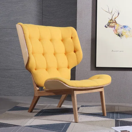 Гостиная стулья мебель Массив дерева ткань диван кресло журнальное Giovanni для salle