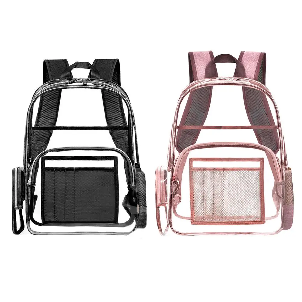 PVC Transparent Backpack Fashion Unique Waterproof Student Bag Jelly Multi-function Anti-theft Travel Beach Bag For Men Women
PVC Transparent Backpack Fashion Unique Waterproof Student Bag Jelly Multi-function Anti-theft Travel Beach Bag For Men Women