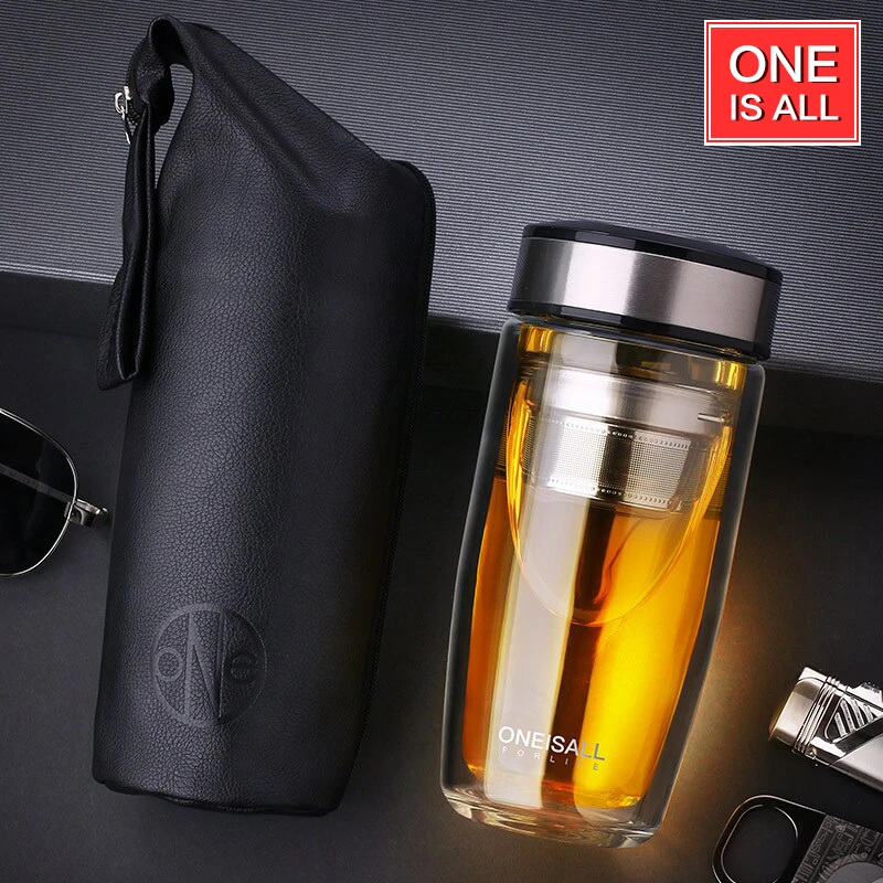 Glass Tea Cup Mugs With Lid Tea Infuser Double Walled Glass Cup For Coffee Mug Bottle for Water Tumbler Glass Water Bottle Cups
Glass Tea Cup Mugs With Lid Tea Infuser Double Walled Glass Cup For Coffee Mug Bottle for Water Tumbler Glass Water Bottle Cups
