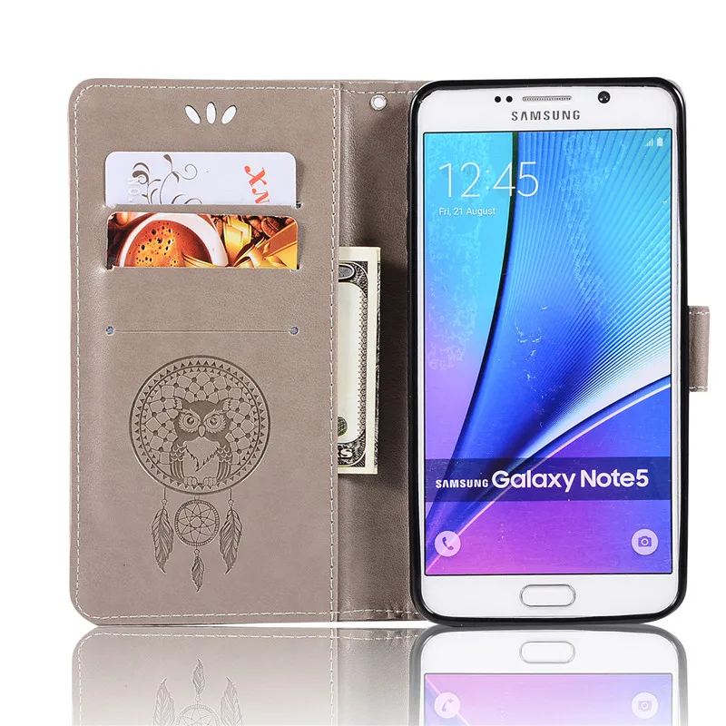 For Samsung Galaxy Note 8 Case Flip PU Leather Cover Phone SM-N950F N950F note5 SM-N920F N920 Bag | Мобильные телефоны и