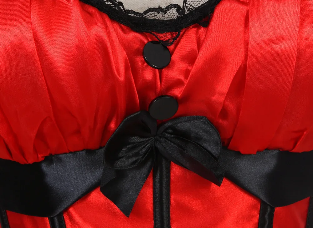 Women's Sexy Straps overbust Corset with cup Satin Lingerie Waist Body Slimming Bustier showgirl dance Mini Skirt S-2XL
Women's Sexy Straps overbust Corset with cup Satin Lingerie Waist Body Slimming Bustier showgirl dance Mini Skirt S-2XL