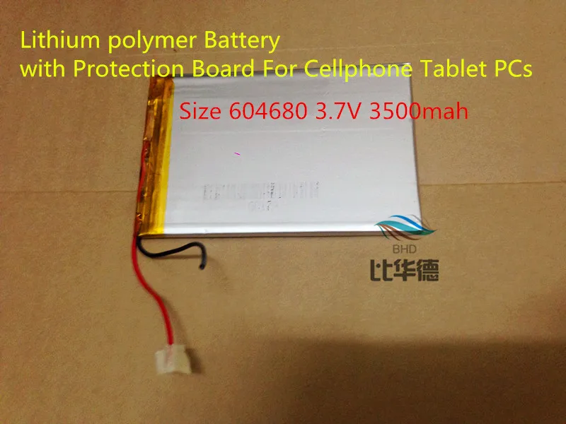 best battery brand Free Shipping Lithium polymer battery Size 604680 3.7V 3500mah Lithium polymer Battery with Protection Board
best battery brand Free Shipping Lithium polymer battery Size 604680 3.7V 3500mah Lithium polymer Battery with Protection Board
