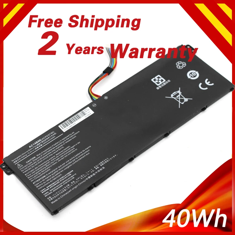 Golooloo 2600mAh Battery for Acer Aspire V3-112P V3-371 V5-122 V5-122P ES1-431 ES1-511 V5-132 ES1-512 V5-132P ES1-521 B115-M
Golooloo 2600mAh Battery for Acer Aspire V3-112P V3-371 V5-122 V5-122P ES1-431 ES1-511 V5-132 ES1-512 V5-132P ES1-521 B115-M