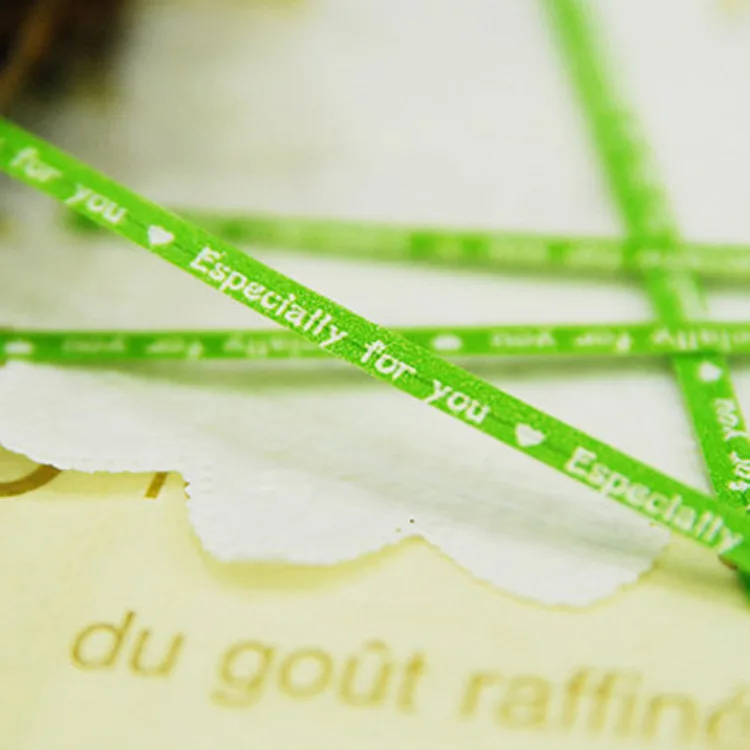300pcs Length:4" Width: 0.4cm Green "especially for you" Twist Ties for Wedding Party Bakery Cookies Candy Cello Bags 10CM
300pcs Length:4" Width: 0.4cm Green "especially for you" Twist Ties for Wedding Party Bakery Cookies Candy Cello Bags 10CM