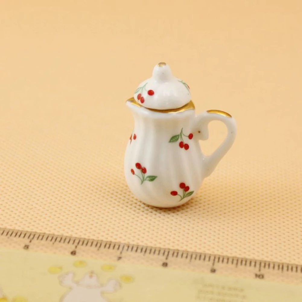 15Pcs/Set Dollhouse Miniature Ceramic Floral Tea Pot Cup Saucers Tableware Toys for children doorables doll house accessories
15Pcs/Set Dollhouse Miniature Ceramic Floral Tea Pot Cup Saucers Tableware Toys for children doorables doll house accessories