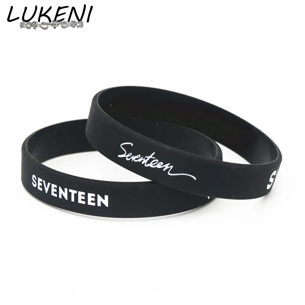 LUKENI 1PC Popular Group Korea K-Pop Star Seventeen Silicone Bracelets&Bangles High Quality Idol Music Wristband Jerwerly SH179
LUKENI 1PC Popular Group Korea K-Pop Star Seventeen Silicone Bracelets&Bangles High Quality Idol Music Wristband Jerwerly SH179