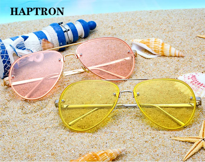 HAPTRON Steampunk Sunglasses Women Luxury Brand Designer Fashion Vintage Yellow Pink Sun Glasses moda mujer 2018 oculos de sol
HAPTRON Steampunk Sunglasses Women Luxury Brand Designer Fashion Vintage Yellow Pink Sun Glasses moda mujer 2018 oculos de sol