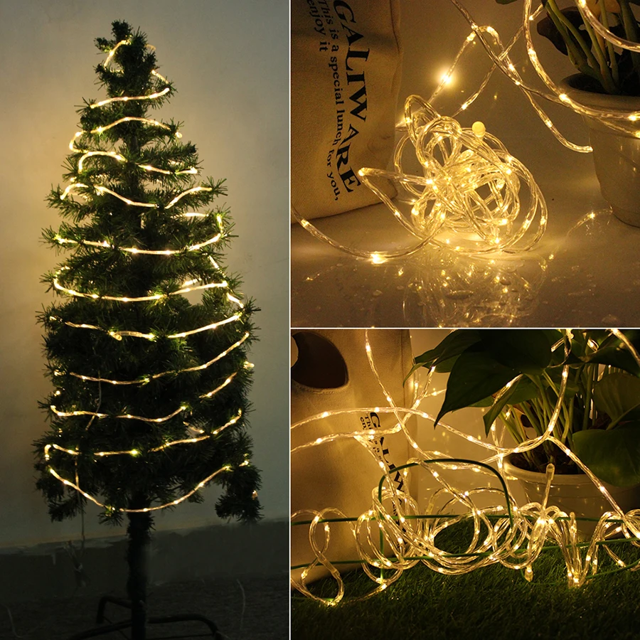 Thrisdar 10M 100 LED Copper Wire Solar LED String Light Outdoor Garden Rope Tube Christmas Fairy String Light Landscape Garland
Thrisdar 10M 100 LED Copper Wire Solar LED String Light Outdoor Garden Rope Tube Christmas Fairy String Light Landscape Garland